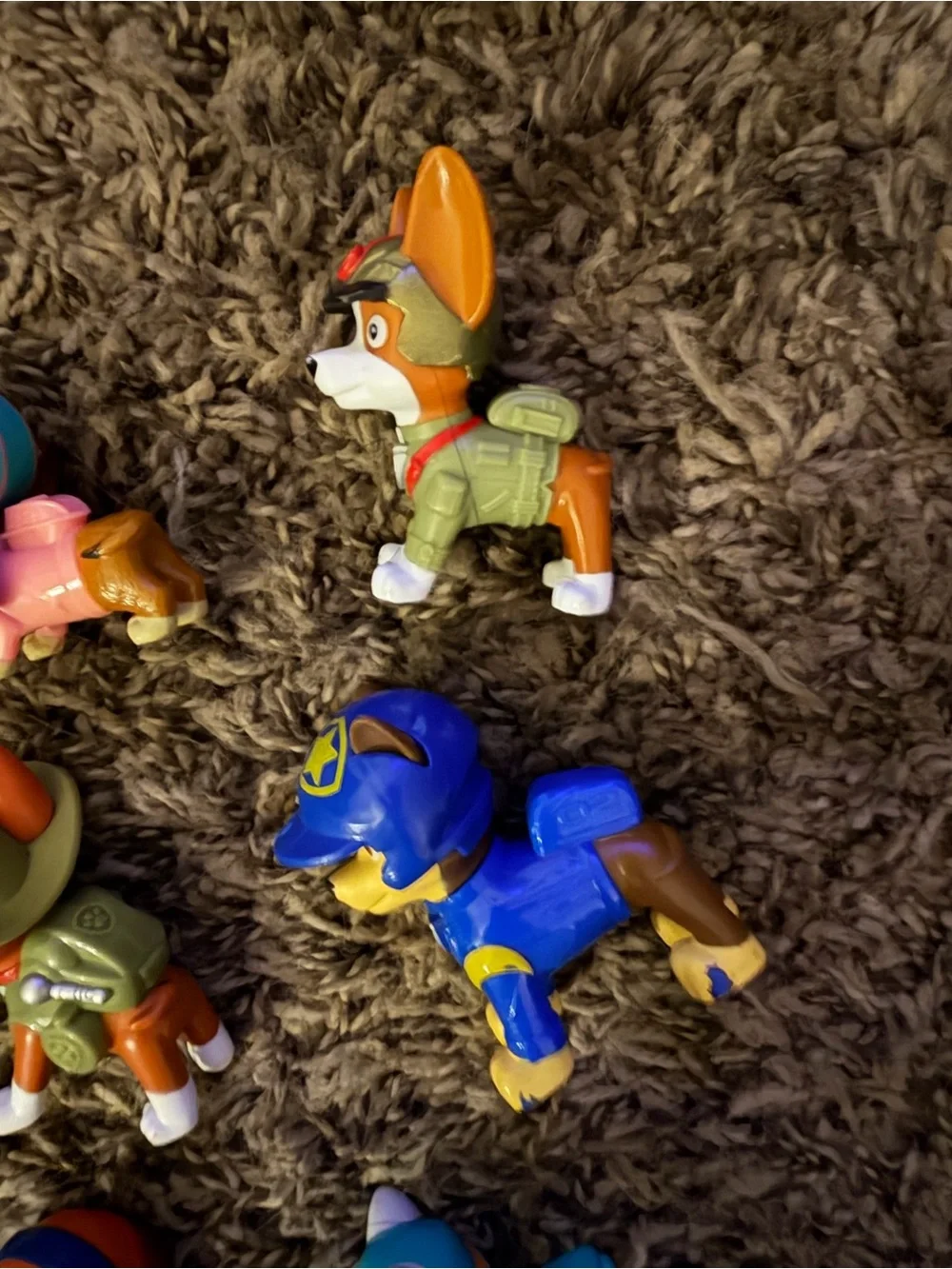 PAW Patrol Assorted Puppy Figures - Multicolor Set